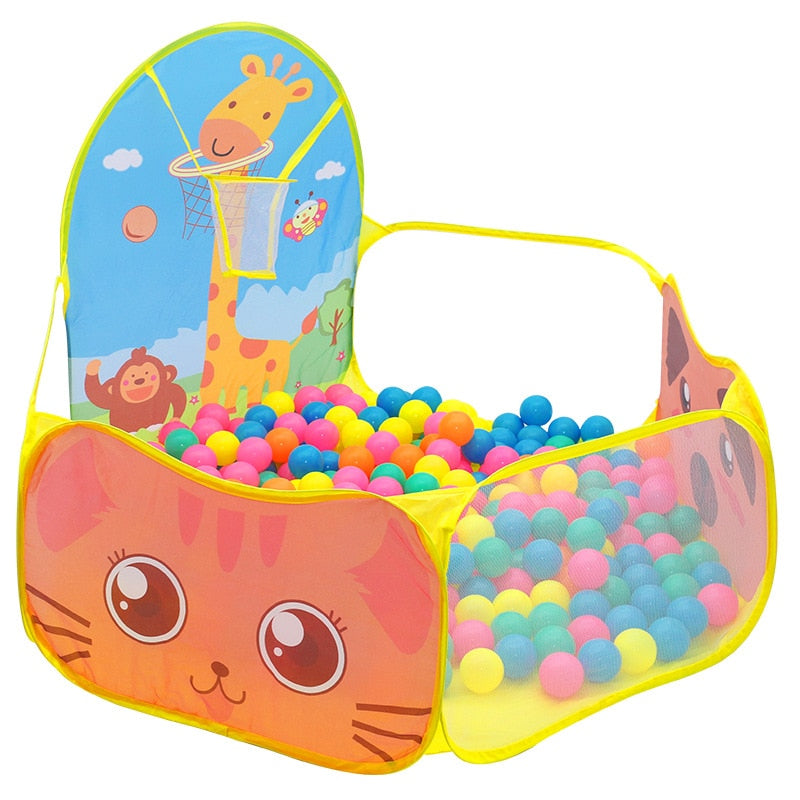 Ball Pool mit Korb
