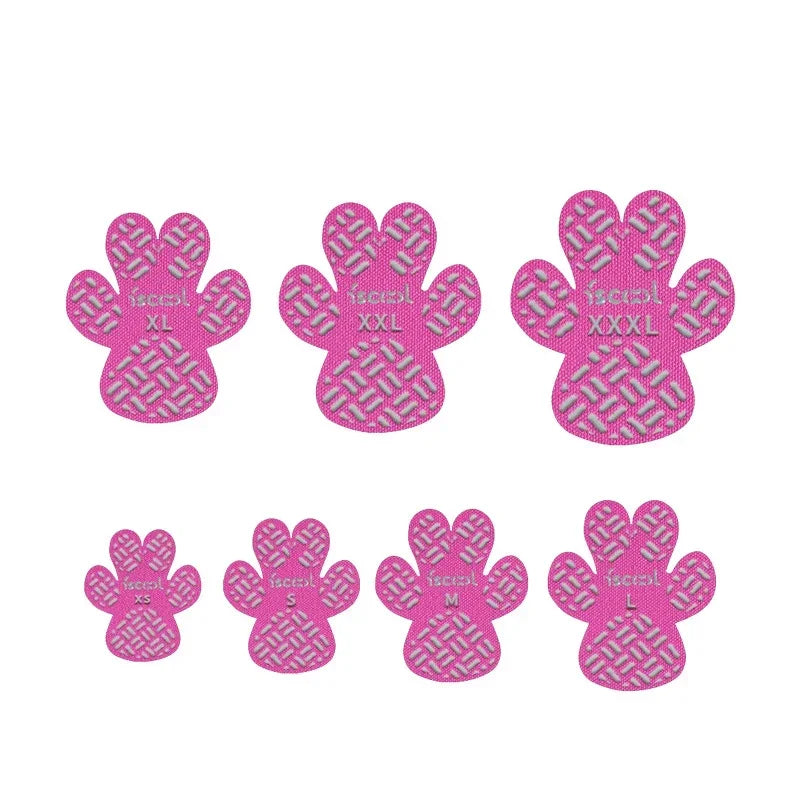 4-Pack Dog Anti Slip Paw Grips Traction Pads Dog Paw Protection Stickers with Stronger Adhesive for Hard Floor or Injuries