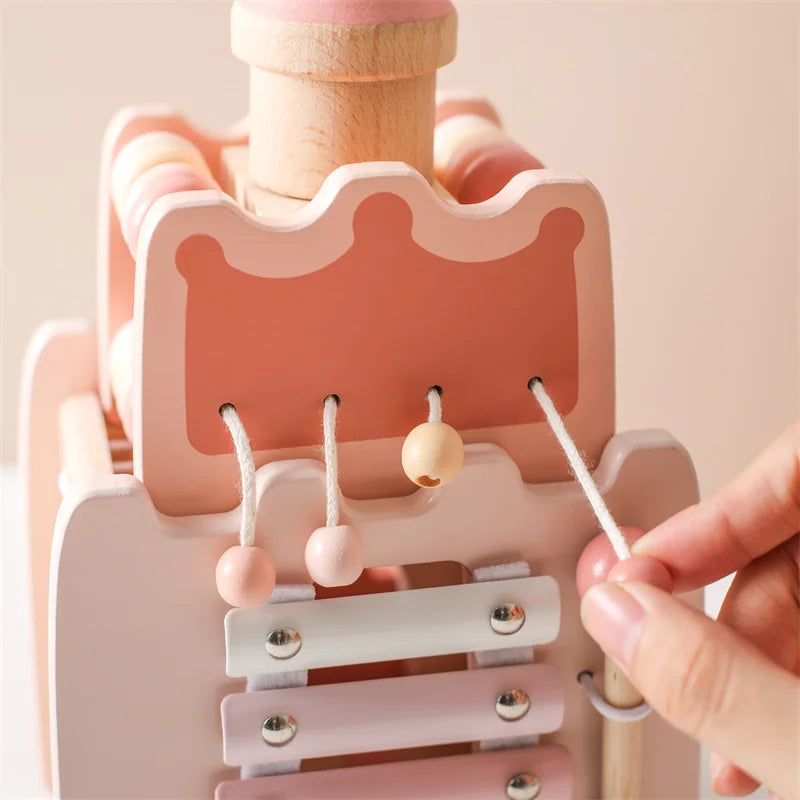 Schloss- und Haus-Puzzle-Spielzeug für Babys, Früherziehungszubehör und Babygeschenke