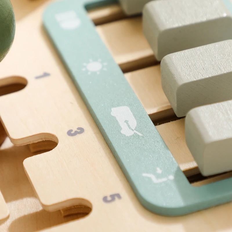 Schloss- und Haus-Puzzle-Spielzeug für Babys, Früherziehungszubehör und Babygeschenke