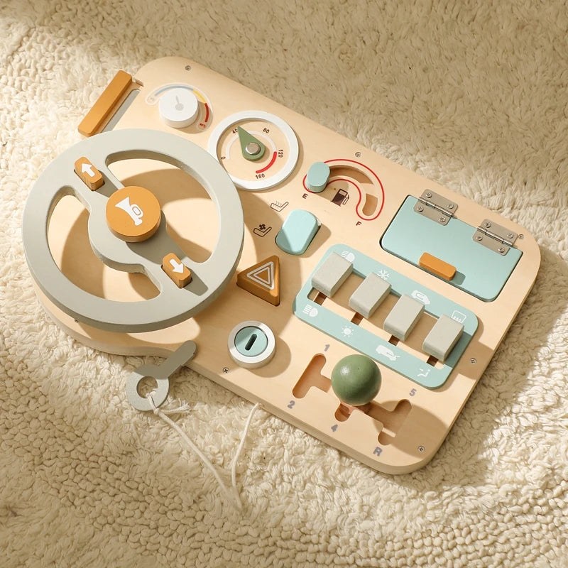 Schloss- und Haus-Puzzle-Spielzeug für Babys, Früherziehungszubehör und Babygeschenke