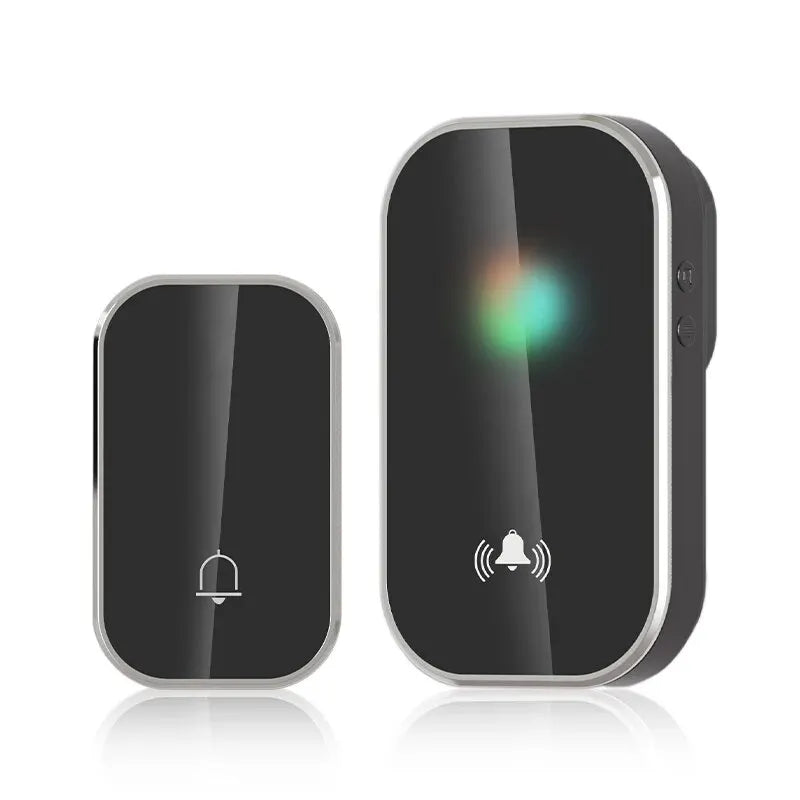 Wireless Doorbell Smart Home Welcome Door Bell 36 Ringtones 300M Long Distance Outdoor House Door Chime Kit Battery Free