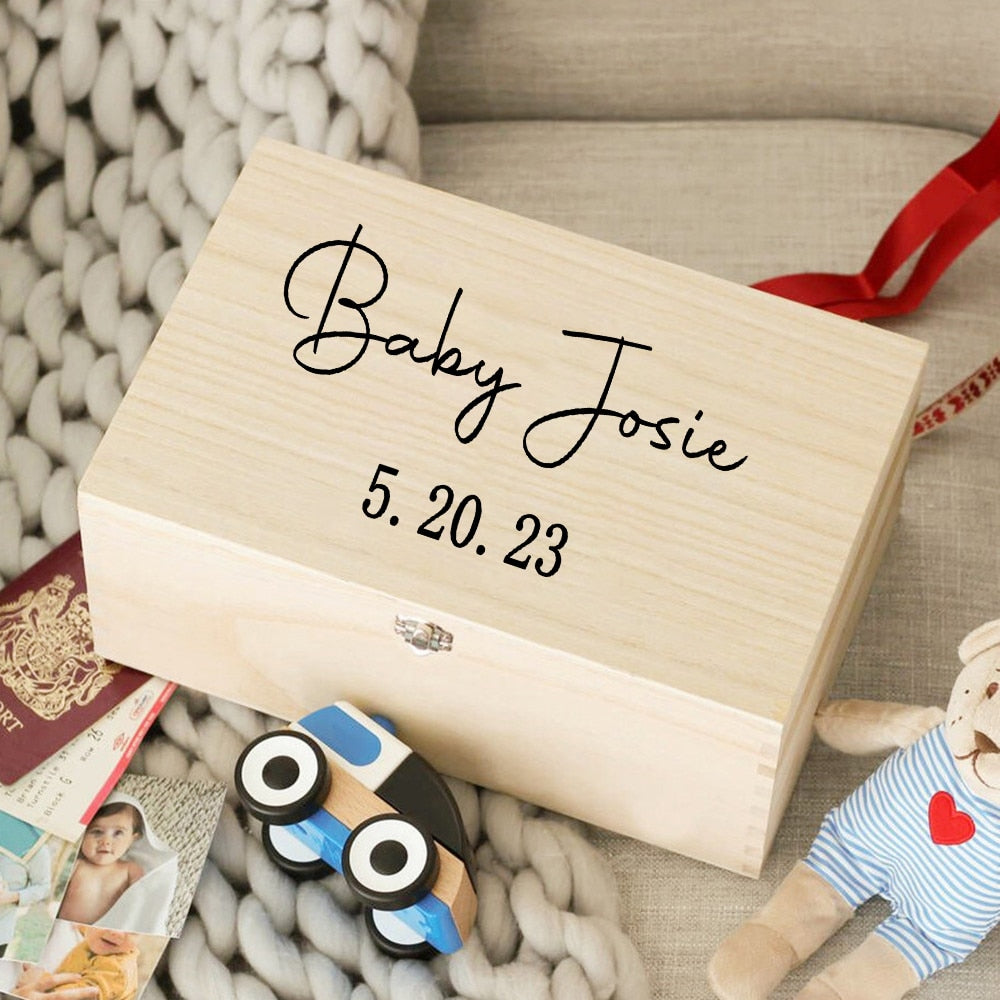 Personalisierte Erinnerungsbox