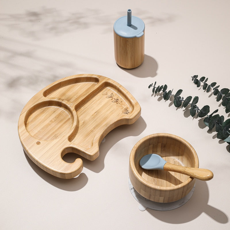 Bambus Essgeschirr 4-teilig