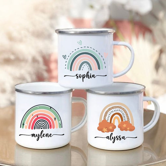 Personalisierter Becher Regenbogen