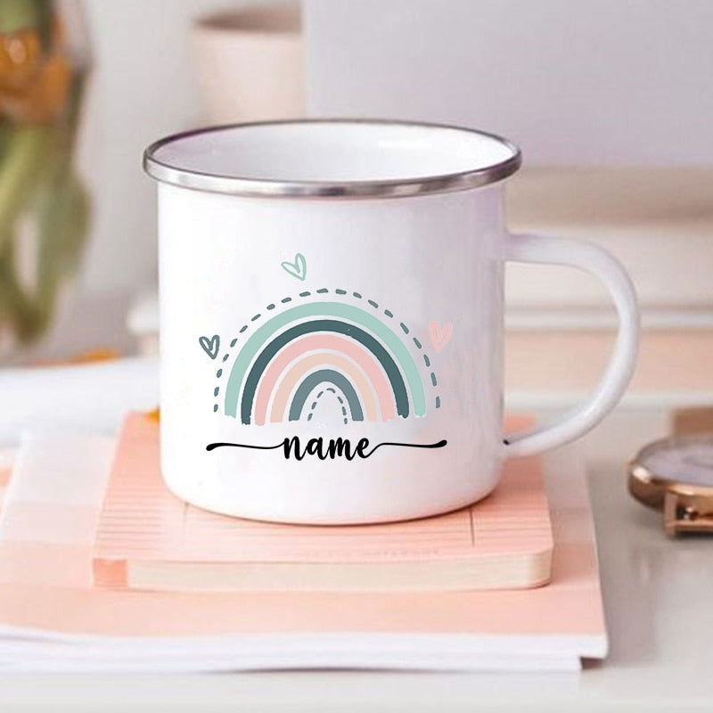 Personalisierter Becher Regenbogen