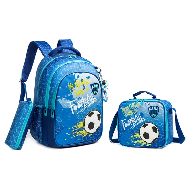 Schulrucksack für Jungs Fussball