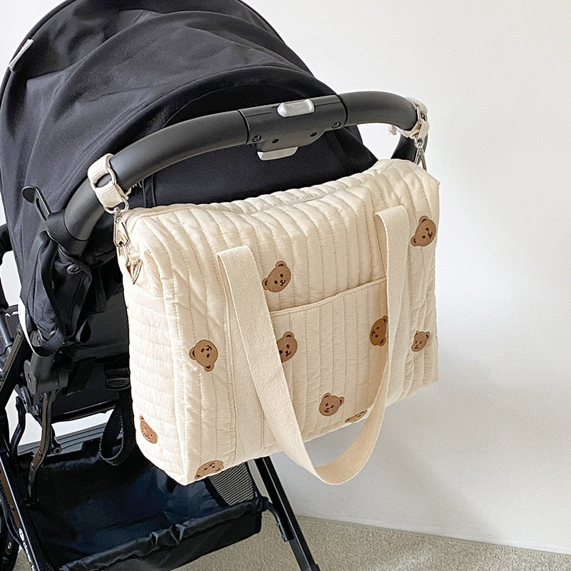 Wickeltasche aus Baumwolle