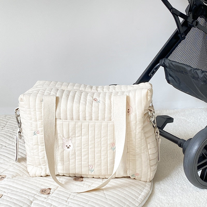 Wickeltasche aus Baumwolle