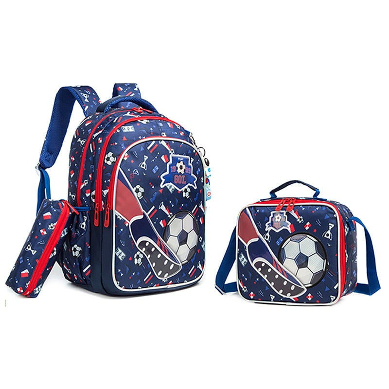 Schulrucksack für Jungs Fussball