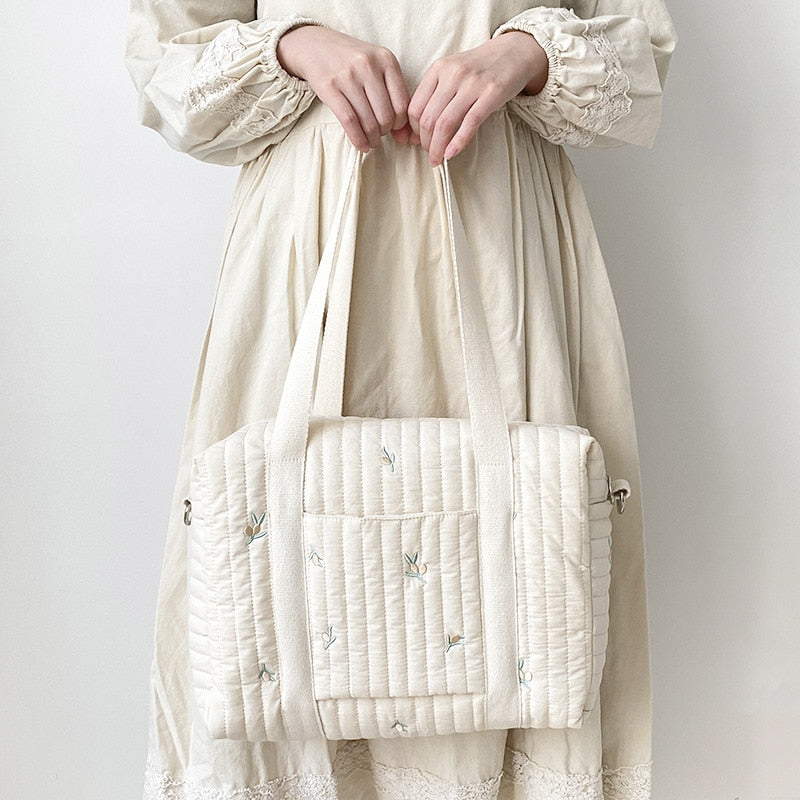 Wickeltasche aus Baumwolle