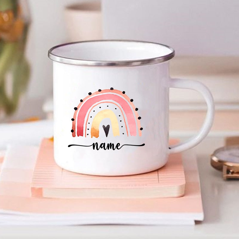 Personalisierter Becher Regenbogen