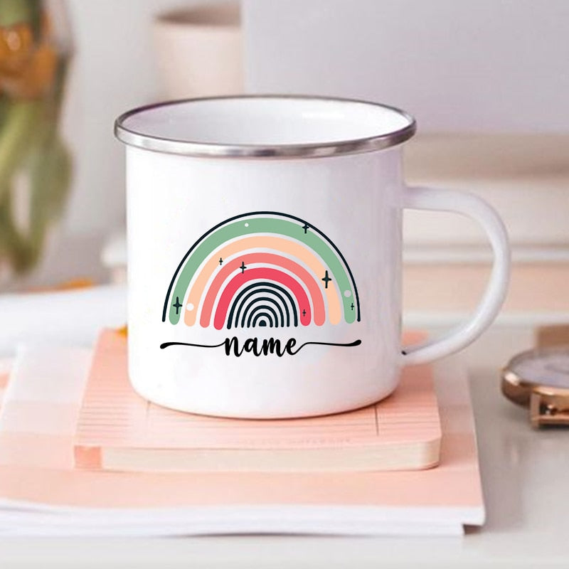 Personalisierter Becher Regenbogen