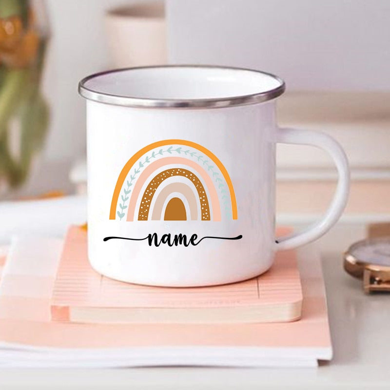 Personalisierter Becher Regenbogen