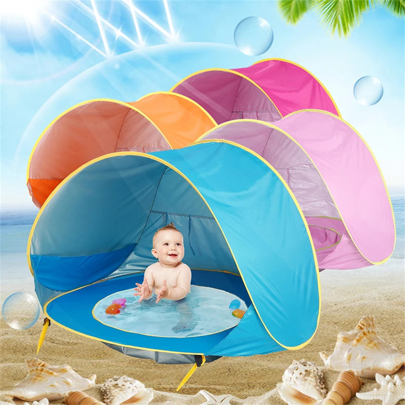 Baby Strand-Zelt inkl. Schwimmbad / UV Schutz