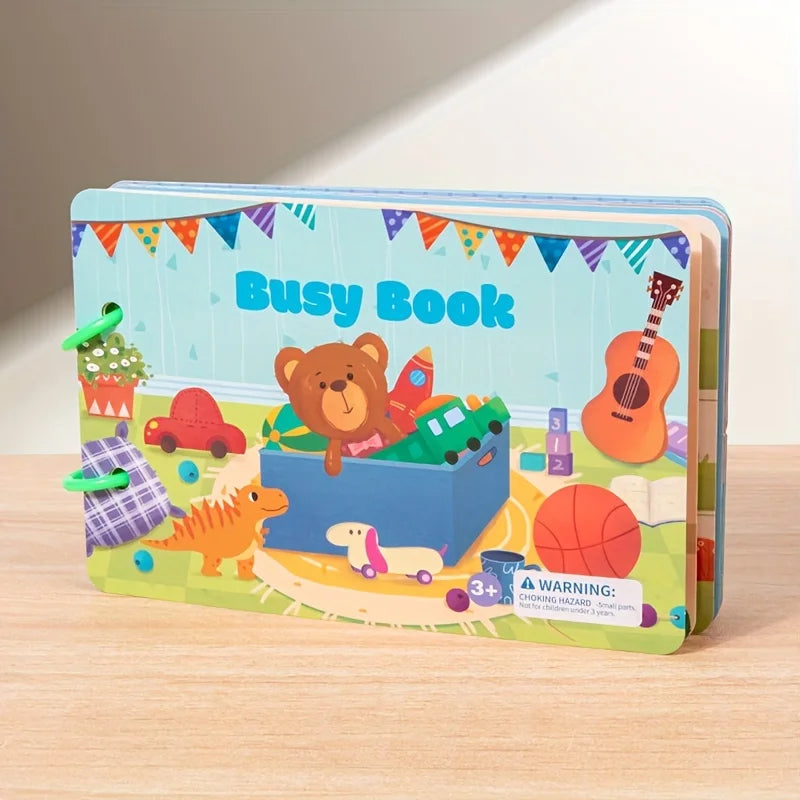 Montessori Quiet Book Baby Tiere