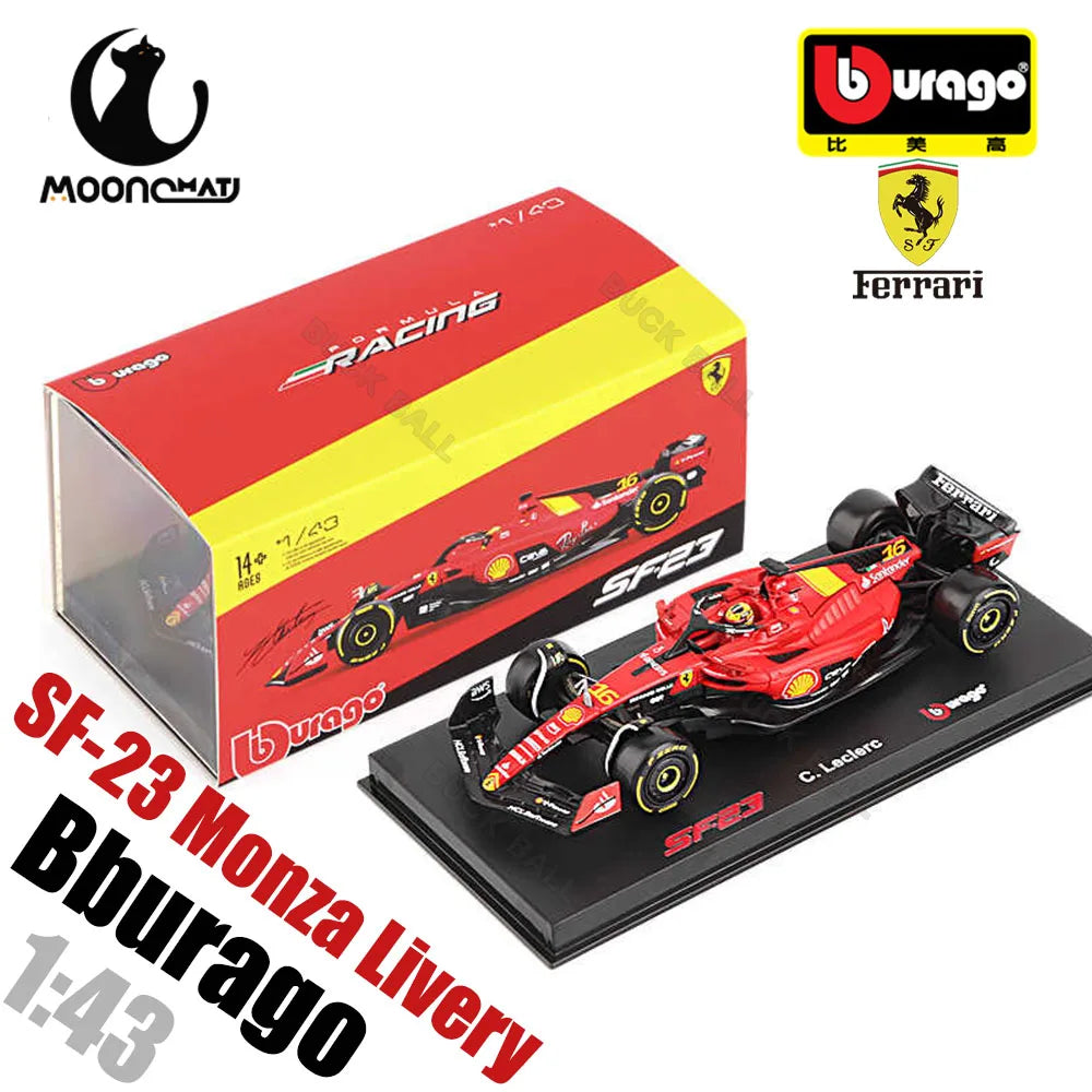 Bburago 1:43 Ferrari SF-23 Monza Livery Edition SF23 Las Vegas